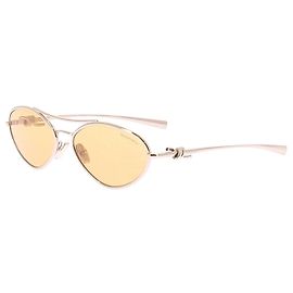 Tiffany & Co Óculos dourados com lentes amarelas Dourado
