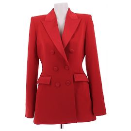 Autre Marque Robe blazer rouge NADINE MERABI Rouge