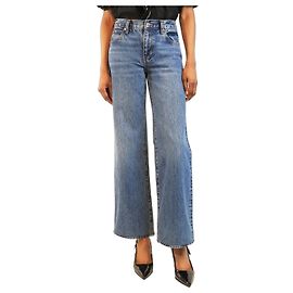 Frame Denim Jean Blue The Stroll - taille UK 4 Bleu
