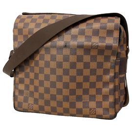 Louis Vuitton Damier Naviglio Shoulder Bag Damier ebene