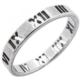 Tiffany & Co. Atlas Pierced Sterling Silver Ring Other