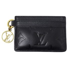 Louis Vuitton Monogram Kartenetui Schwarz