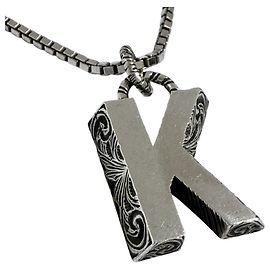 Gucci Unisex Alphabet Anhänger Halskette Andere