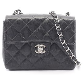 Borsa a Spalla Chanel Mini Matelassé Nero