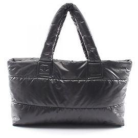 Borsa Tote Chanel Coco Cocoon Nero