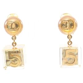 Orecchini Chanel Coco Mark Cube D'oro Altro