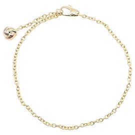 Pulsera Charm Trinity Cartier Plata Dorado