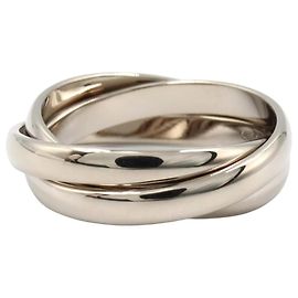 Anillo Trinity de Cartier en oro blanco de 18K Plata