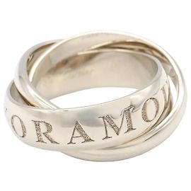 Cartier Trinity Ring aus Weißgold Silber