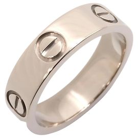 Cartier Love Ring aus 18K Weißgold Silber