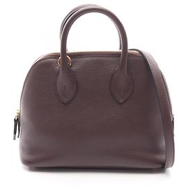 Hermès Hermes Bolide 1923 Mini 2-Way Handbag Brown Pink