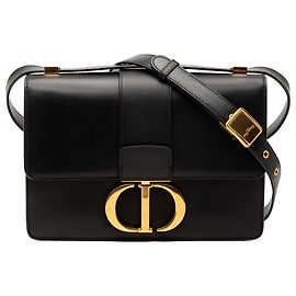Dior Borsa 30 Montaigne in pelle nera Nero