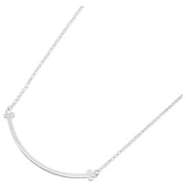 Collar T Smile Small de Tiffany & Co. Plata