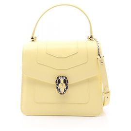 2-Way Handtasche Bulgari BVLGARI Serpenti Forever Gelb