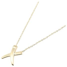 Collier Kiss de Tiffany & Co. en or jaune 18K Doré