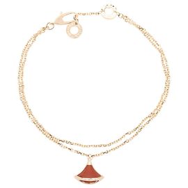 Bulgari Pulsera Bvlgari Diva's Dream de Cornalina Roja Dorado
