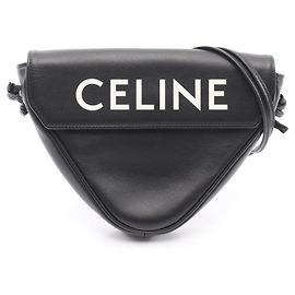 Céline Bolsa de Ombro Triangle Celine Preto