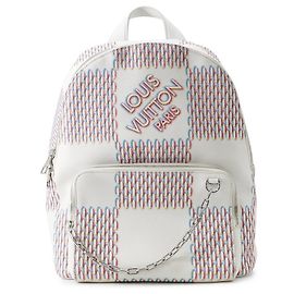 Louis Vuitton Damier Spray Racer Backpack White