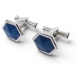 NEW MONTBLANC SARTORIAL 118600 STEEL LACQUER CUFFLINKS Silvery