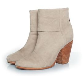 Rag & Bone, NY Newbury back zip ankle boots Grey