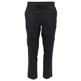 Polo Ralph Lauren Drawstring Pants in Black Wool Black