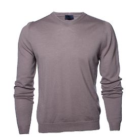 Lanvin, grey wool v neck sweater Grey