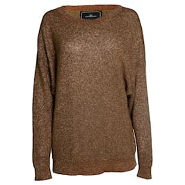 By Malene Birger Par Malene Birger, pull en maille doré Doré Métallisé