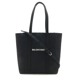 Balenciaga Everyday Tote XS Canvas Bag Black