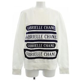 Chanel Sweatshirt aus Baumwolle Weiß