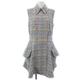 Louis Vuitton Kleid Blau Orange