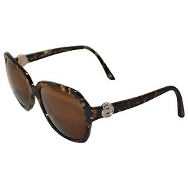 Versace 4218-B Tortoise Shell Sunglasses Brown