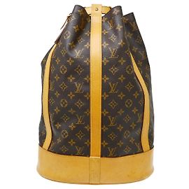 Louis Vuitton Randonnee Backpack Monogram Canvas GM Brown