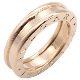 Bulgari Bvlgari BVLGARI B-zero1 Pink Gold Band Ring Golden