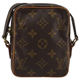Sac à main Louis Vuitton Danube Monogram Canvas PM Marron