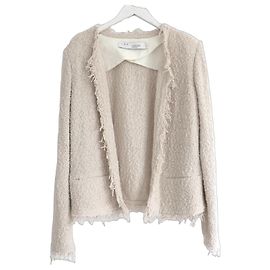 IRO Shavani Blazer Tweed Bege Bege