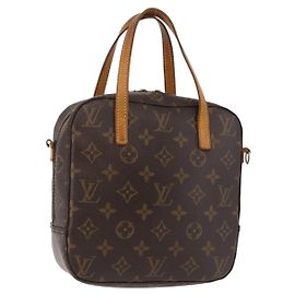LOUIS VUITTON Bolsa Monogram Spontini M47500 LV Auth 180772 Monograma