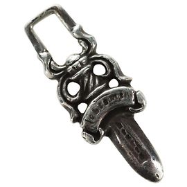 Chrome Hearts Dagger Charm Pendant Top Ag925 Silver Auth 180403M Silvery