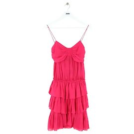 Vestido de seda rosa Isabel Marant Rosa