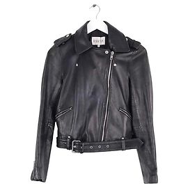 Claudie Pierlot Black Leather Jacket Black