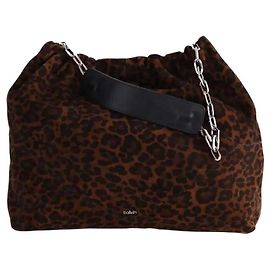 Ba&Sh Tote June leather handbag brown Brown