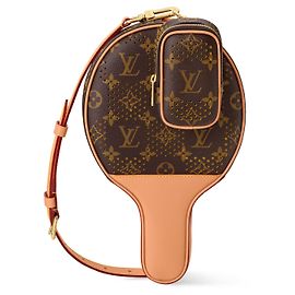 Louis Vuitton Bolsa Ping Pong Monogram Perfurada Marrom Monograma