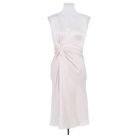 Abito Dior in seta rosa Rosa