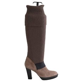 Hogan Bottes marron Marron