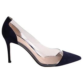 Gianvito Rossi Talons marines Bleu Marine