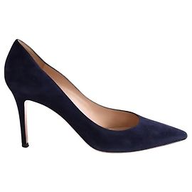 Gianvito Rossi Talons marines Bleu Marine