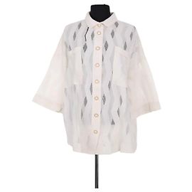 Blusa Heimstone de algodão cor ecru Cru