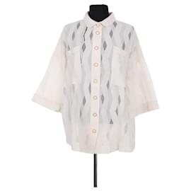Camicetta Heimstone in cotone ecru Crudo
