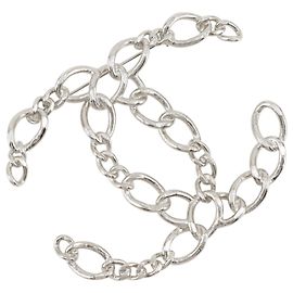 Chanel Coco Mark Brosche Silber
