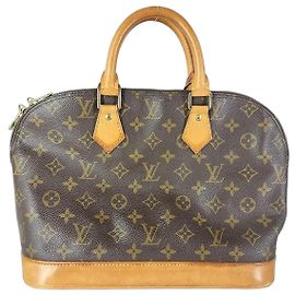 Bolsa Louis Vuitton Alma Monogram Canvas PM Marrom