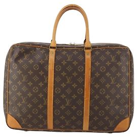 Louis Vuitton Sirius Handbag Monogram Canvas 45 Brown